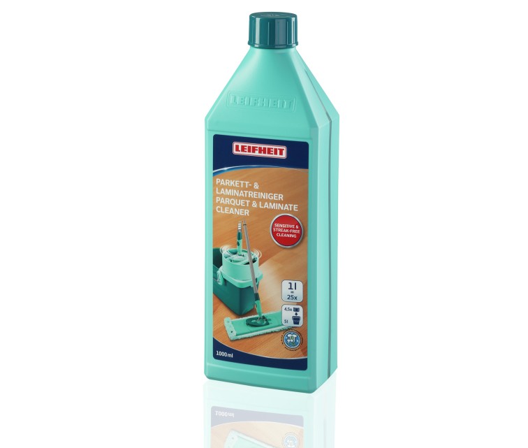 LEIFHEIT Lamināta un parketa mazgāšanas līdzeklis koncentrāts Parquet/Laminate Cleaner 1L