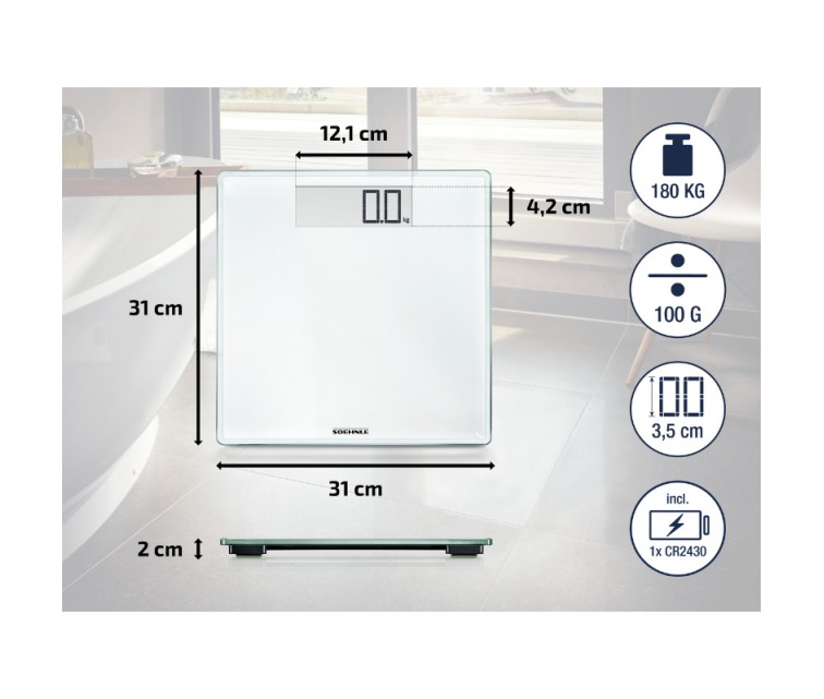 Style Sense Comfort 100 electronic scales