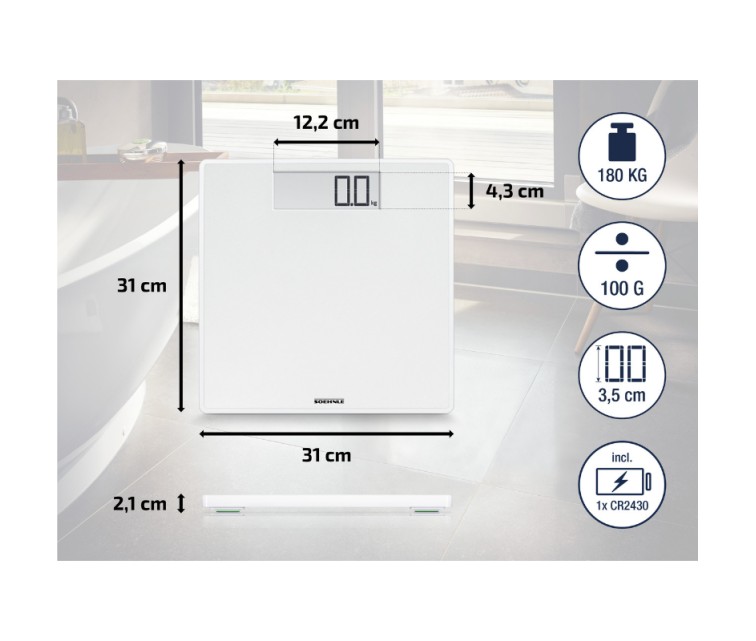 Electronic scales Shape Sense Control 100