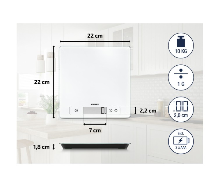 Electronic kitchen scales Page Comfort 400