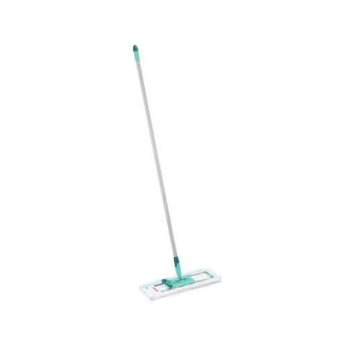 LEIFHEIT Floor Brush with Steel Handle Profi XL micro duo 42cm