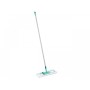 LEIFHEIT Floor Brush with Steel Handle Profi XL micro duo 42cm