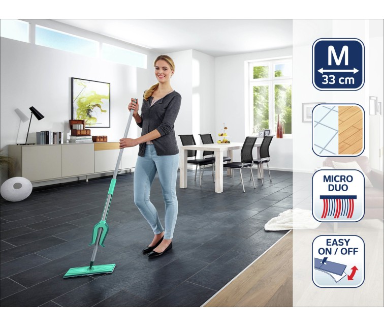 LEIFHEIT Floor brush Picobello M micro duo 33cm