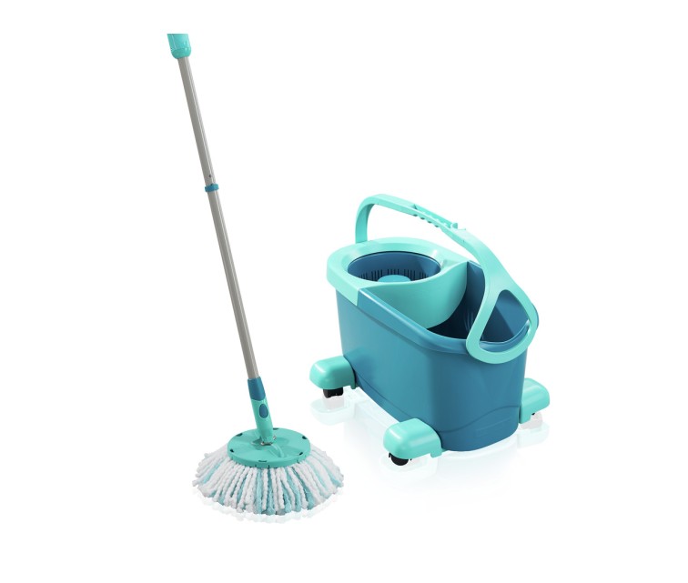 LEIFHEIT Grīdas uzkopšanas komplekts Clean Twist Disc Mop Ergo Mobile