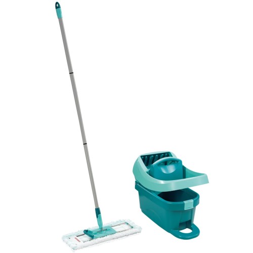 LEIFHEIT Profi XL Press Wheeled Bucket and Floor Cleaning Brush