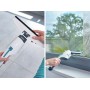 LEIFHEIT Vacuum Window Cleaner Nemo with Shower Cabin Cleaner and Wall Holder