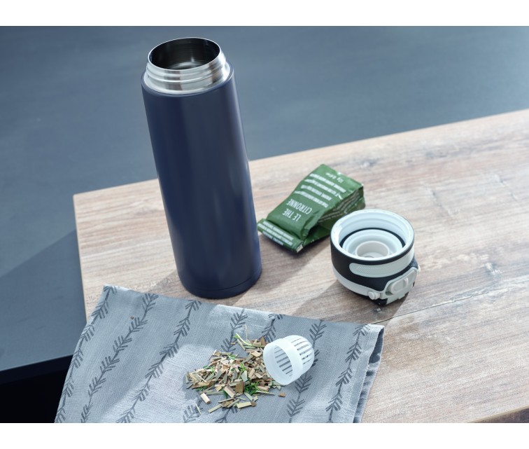 LEIFHEIT Thermos Flip 600ml dark blue