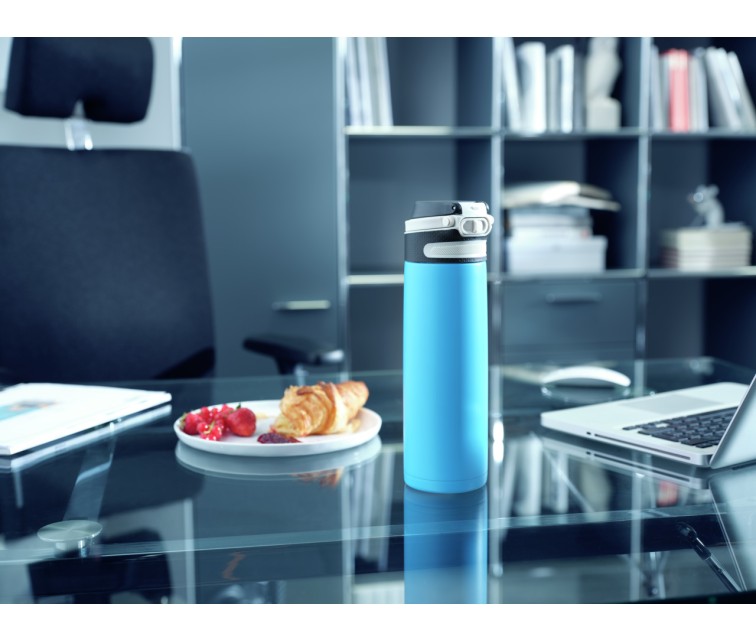 LEIFHEIT Thermos Flip 600ml light blue