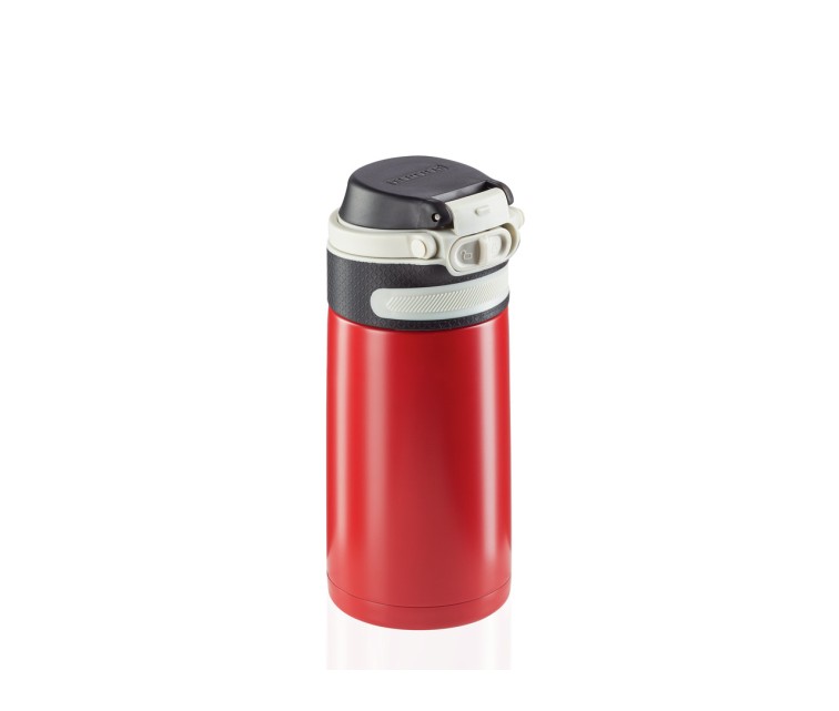 LEIFHEIT Thermo Mug Flip 350ml red