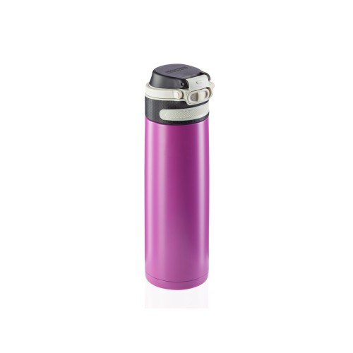 Termopuodelis LEIFHEIT Flip 600 ml, violetinės spalvos