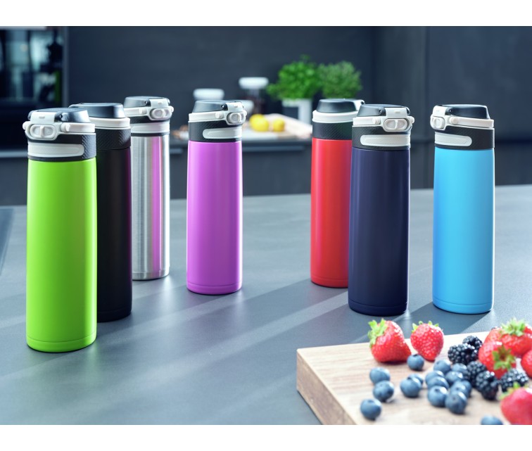 LEIFHEIT Thermos Flip 600ml light blue