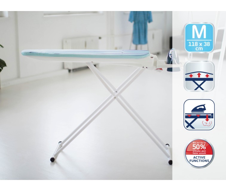 LEIFHEIT Ironing Board Air Active Express M 118x38cm, white