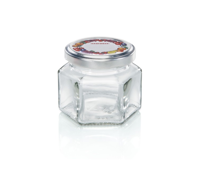 LEIFHEIT Hexagonal glass jar 106ml