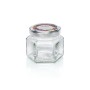 LEIFHEIT Hexagonal glass jar 106ml